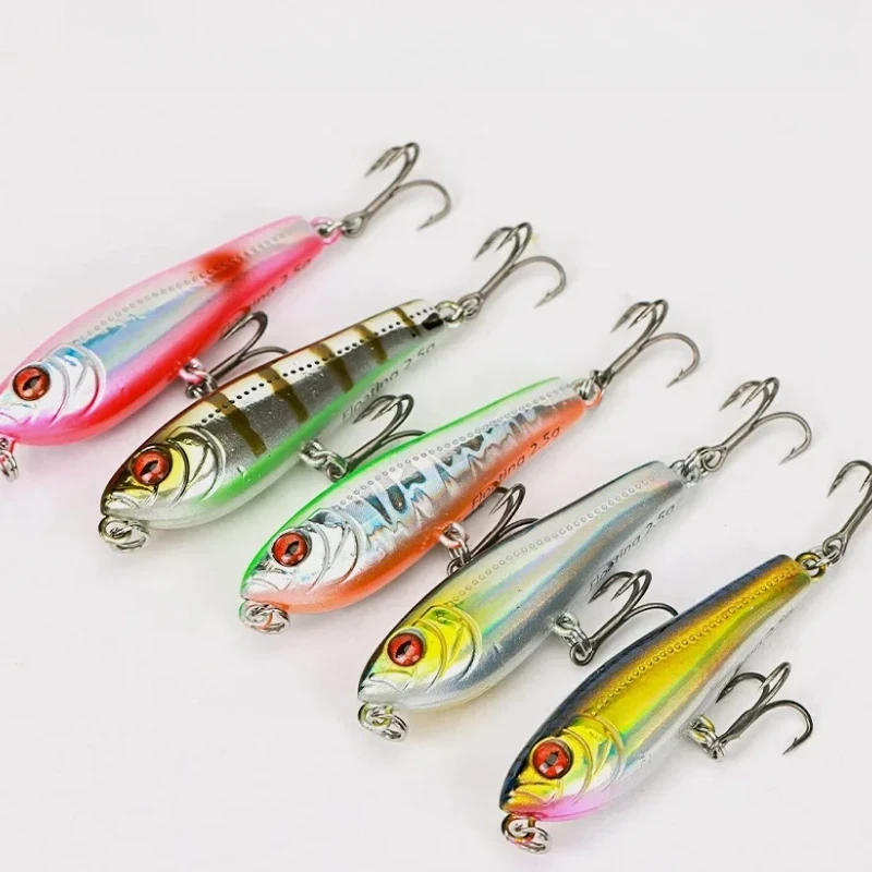 Description Picture 6 of itemFloating Pencil Fishing Lure Top Water Dogs Hard Lures Baits Wobbler Artificial Hard Bait Fishing Tackle Molde Pesca Plomo 고멕서스