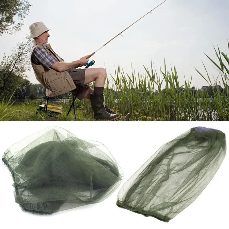 Description Picture 5 of itemAnti Mosquito Fishing Cap 1pc Breathable Adjustable Mesh Fishing Hat Net for Men and Women Outdoor Traveling Fishing Camping