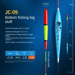Big Buoyancy Nano Fishing Float Composite High Sensitivity Vertical Buoy Stable High Quality Eye-catching Fishing Bobber