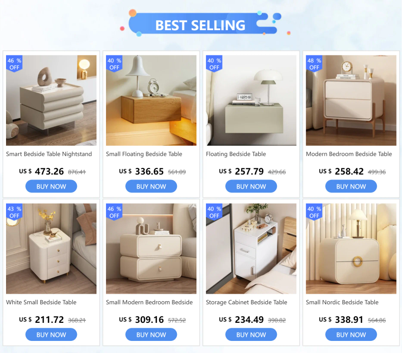 Description Picture 6 of itemStorage Locker Bedside Tables Dresser Bedroom Lateral Cute Nightstands Aesthetic Bedside TablesMoveis Mesas Bedroom Furniture