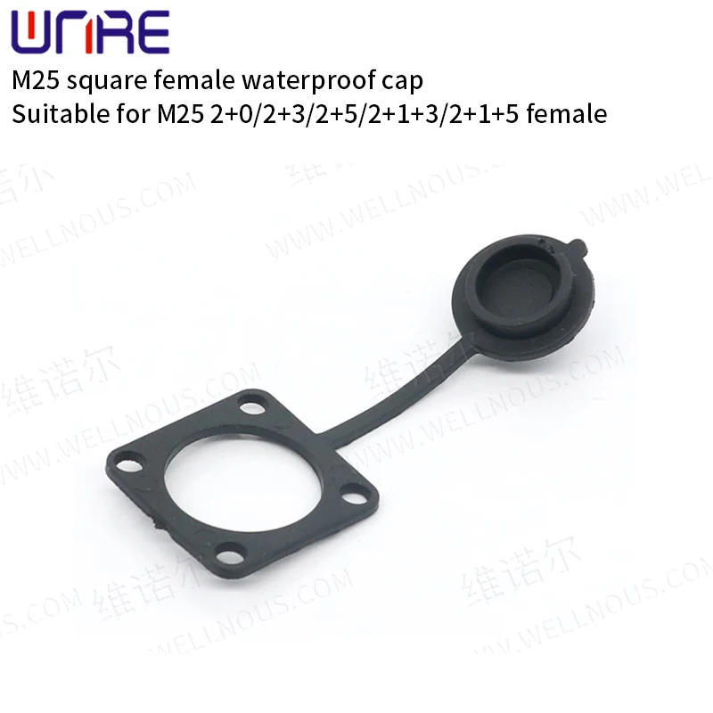 Description Picture 4 of itemElectric Bike Charging Port Socket M20 M25 ND2+5 Female Plug Black Waterproof Cap