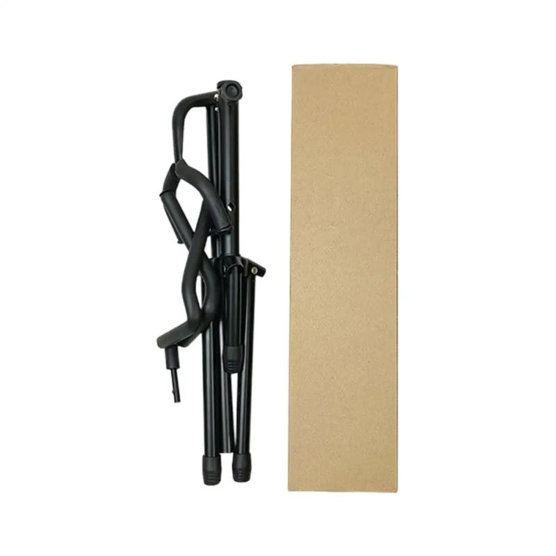 Description Picture 5 of itemFolding Guitar Floor Stand Metal Guitarra Stand Musical Instrument Tripod Holder for Acoustic Electric Guitar Bass Guitar