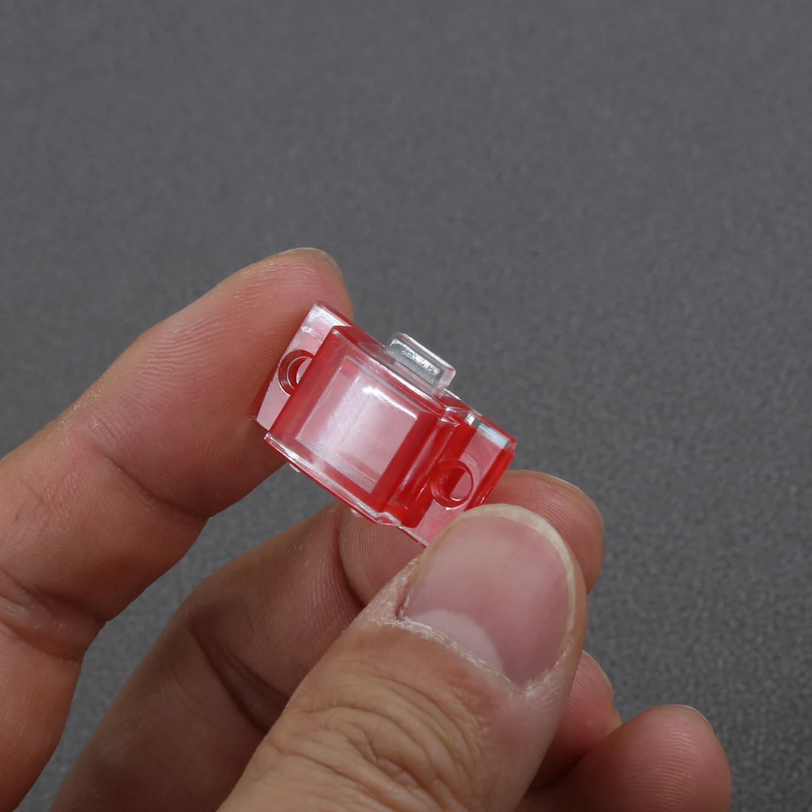 Description Picture 5 of item5 Set Mini Acrylic Clasp Hasp Latches for Mini Door Gift Jewelry Box Acrylic Hasp Crystal Clear Acrylic Lock Hasp Buckle 48*30mm