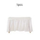 White Table skirt