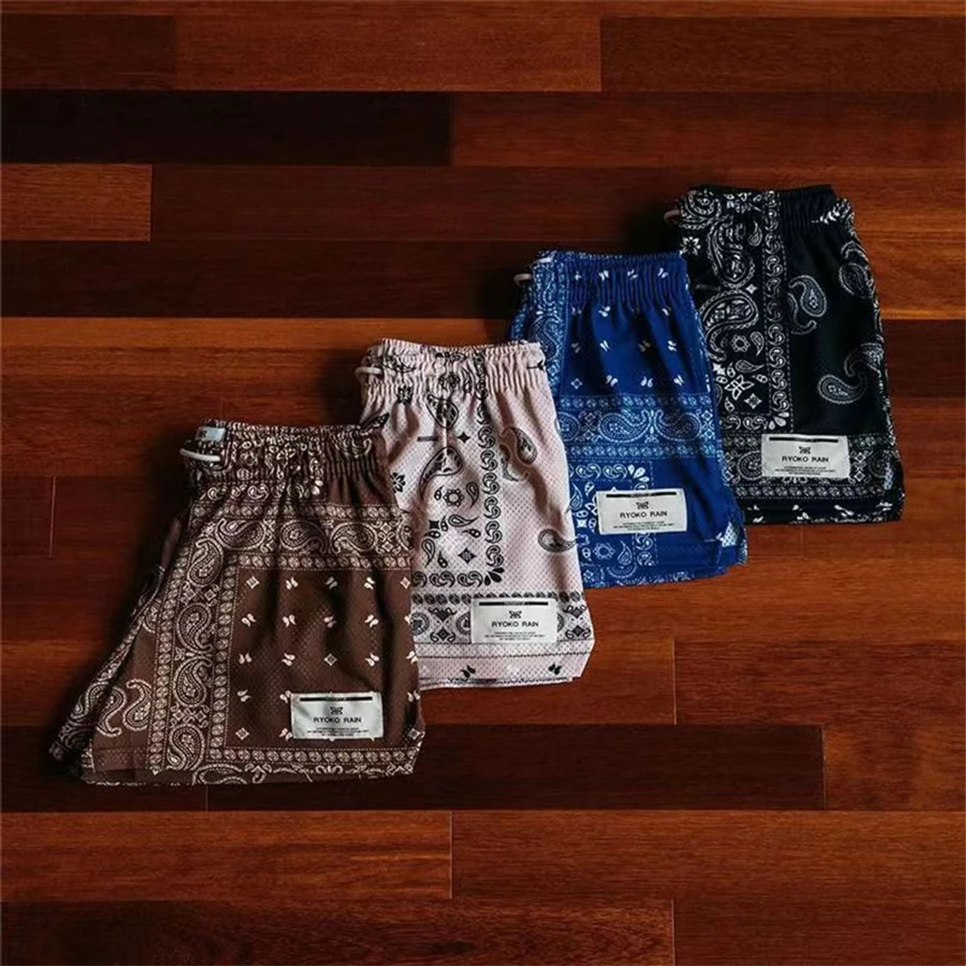 Description Picture 3 of itemQuick dry knitted shorts for men and women, Beach Chic, Casual beachfront pants, Sports, New Summer, 2024