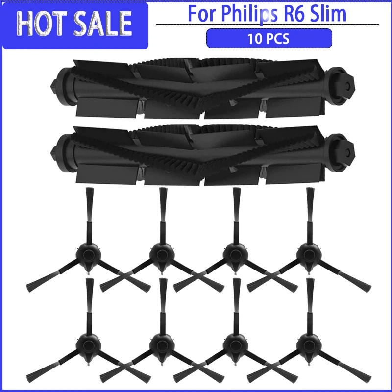 Description Picture 2 of itemMain Side Brush Filter HEPA Mop For Polaris PVCR 6001 IQ Home Aqua/Beko VRR80214VB VRR94314VB Robot Vacuum Cleaner Accessories