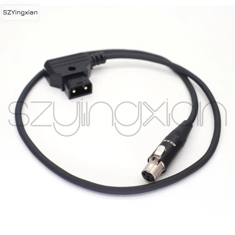 Description Picture 5 of itemTvlogic 058/056/055 Monitor Power Cable, D-TAP to TA4F mini XLR 4-pin Female