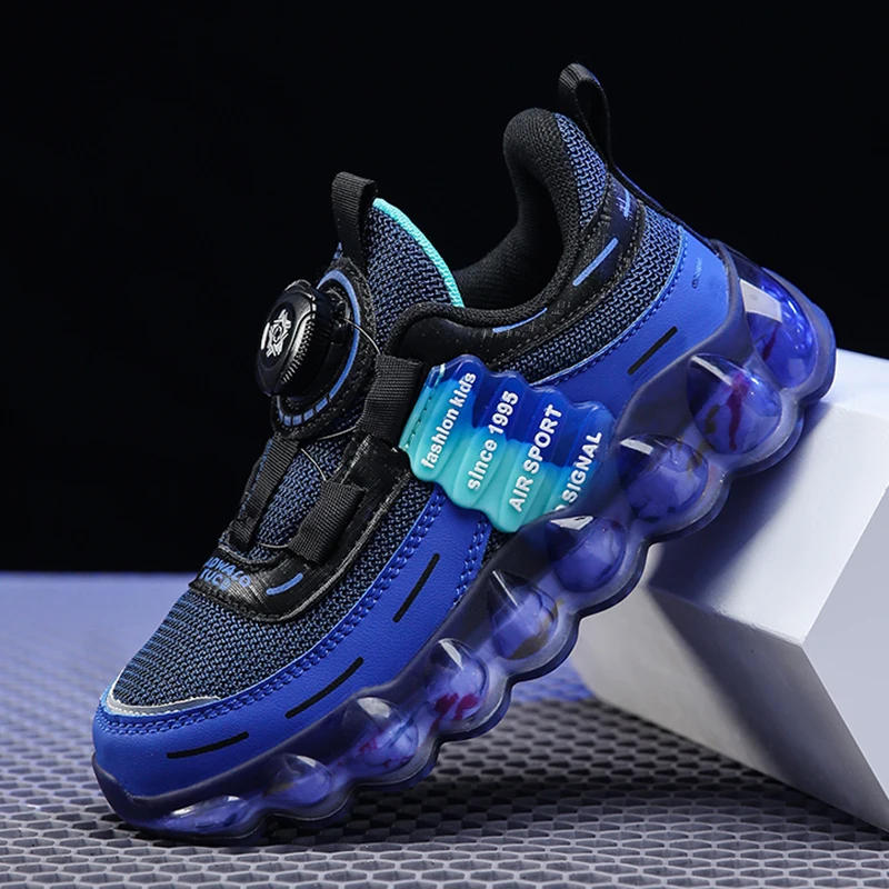 Description Picture 4 of itemChildren's Boys Sneakers Leather Comfortable Athletic Sport Shoes Non Slip Outdoor Casual Walking Shoes for Kids Girl Tennis