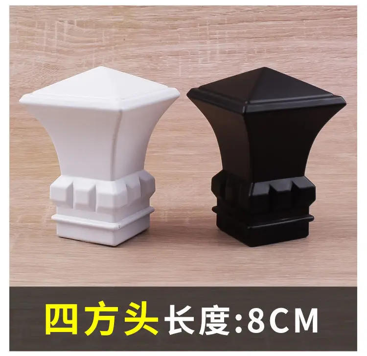 Description Picture 6 of item1pc Roman Rod Curtain Head Curtain Rod Head Universal Curtain Roman Rod Cap Curtain Poles, Tracks & Accessories  Home Decore