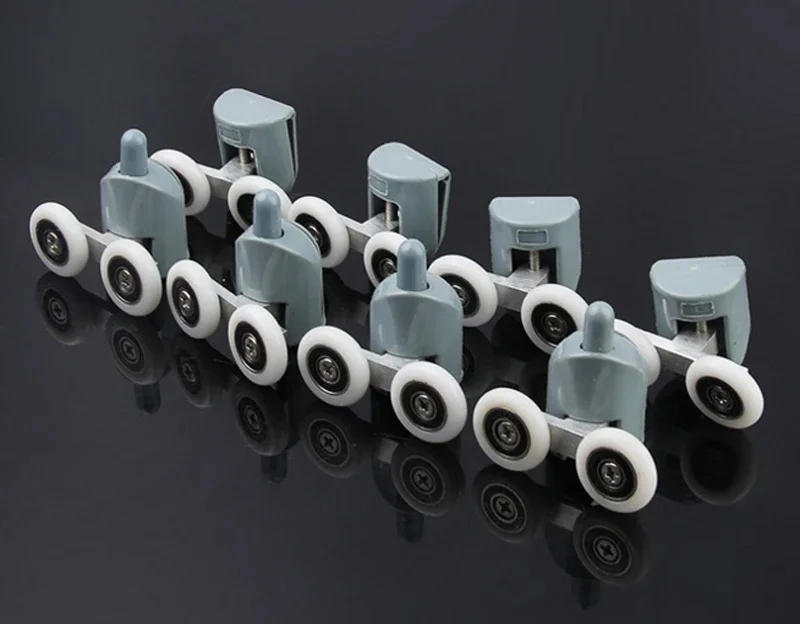 Description Picture 4 of itemZinc Alloy Double Shower Door Roller Wheel Runner/Pulleys/Rollers/Wheels Bearing Diameter 19mm/20mm/23mm/25mm/27mm