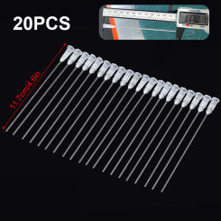 10/20pcs Dispensing Needles Glue Syringe Needle Length Machine Nozzle Glue Needle Blunt End Threaded Port 14G-27G