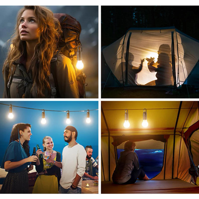 Description Picture 5 of itemSolar Powered LED Lighting Lantern Waterproof BBQ Atmosphere Light 400mAh Portable Handheld Lamp 4 Gears for Outdoor BBQ Camping