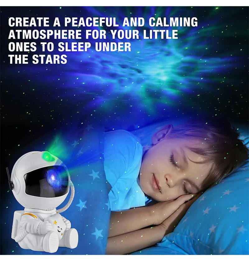Description Picture 3 of itemGalaxy Star Sky Projector Eight Planetary Laser LED Night Light Starry Sky Atmosphere Light Decoration Bedroom Children's Gift