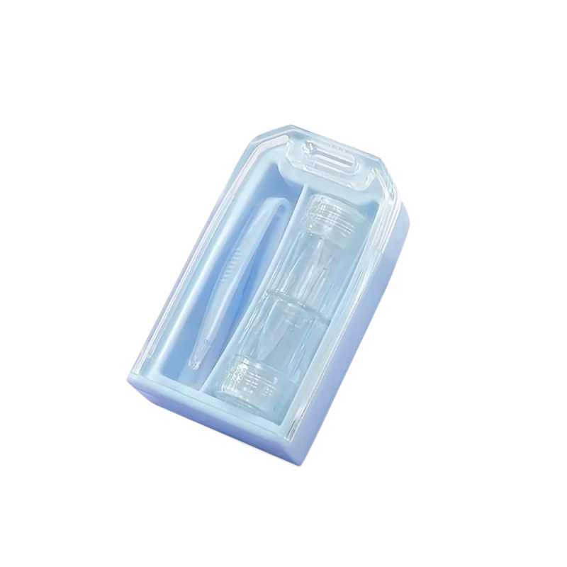 Description Picture 5 of itemColor Contact Lenses Container with Tweezers Colorful Lenses Acessory Lens Case Box for Travel Eyewear Accessories