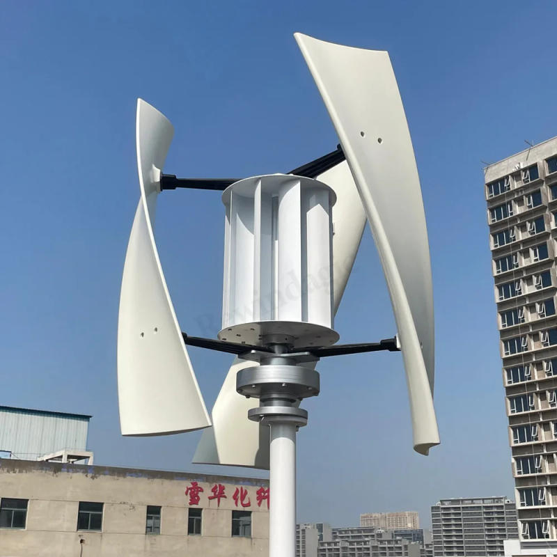 Description Picture 5 of itemX5 8KW 10KW 15KW Vertical Axis Wind Turbine 12V 24V 48V Alternative Energy Generator AC Output Household with mppt Controller