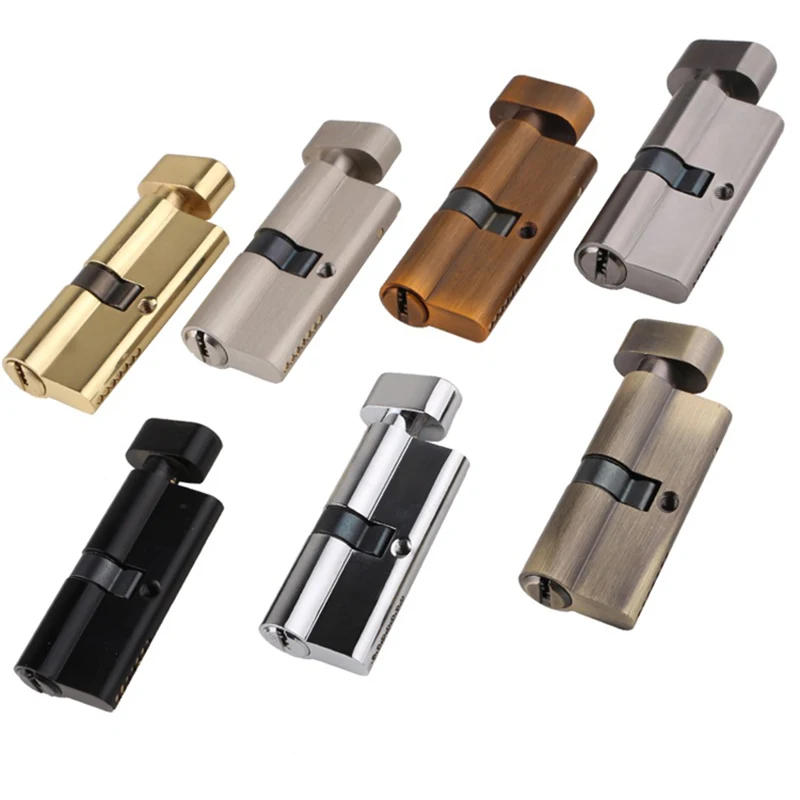 Description Picture 2 of itemAll Color Brass Cylinder Lock Door Window  Security  70 80 90 100mm Cylinder  Living Room  Lock Handle Customized  Brass Key