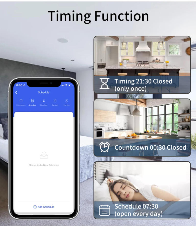 Description Picture 4 of item433MHz Tuya WiFi Smart Switch Wireless Remote Control Light Switch 16A 20A Relay Controller Switch Smart Home Devices Smart Life