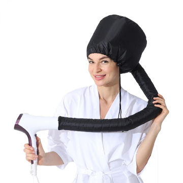 Sdatter Hair Perm Portable Soft Hair Drying Cap Bonnet Hood Hat Blow Dryer Attachment Dry Hair Cream Cap wholesale satin bonnets