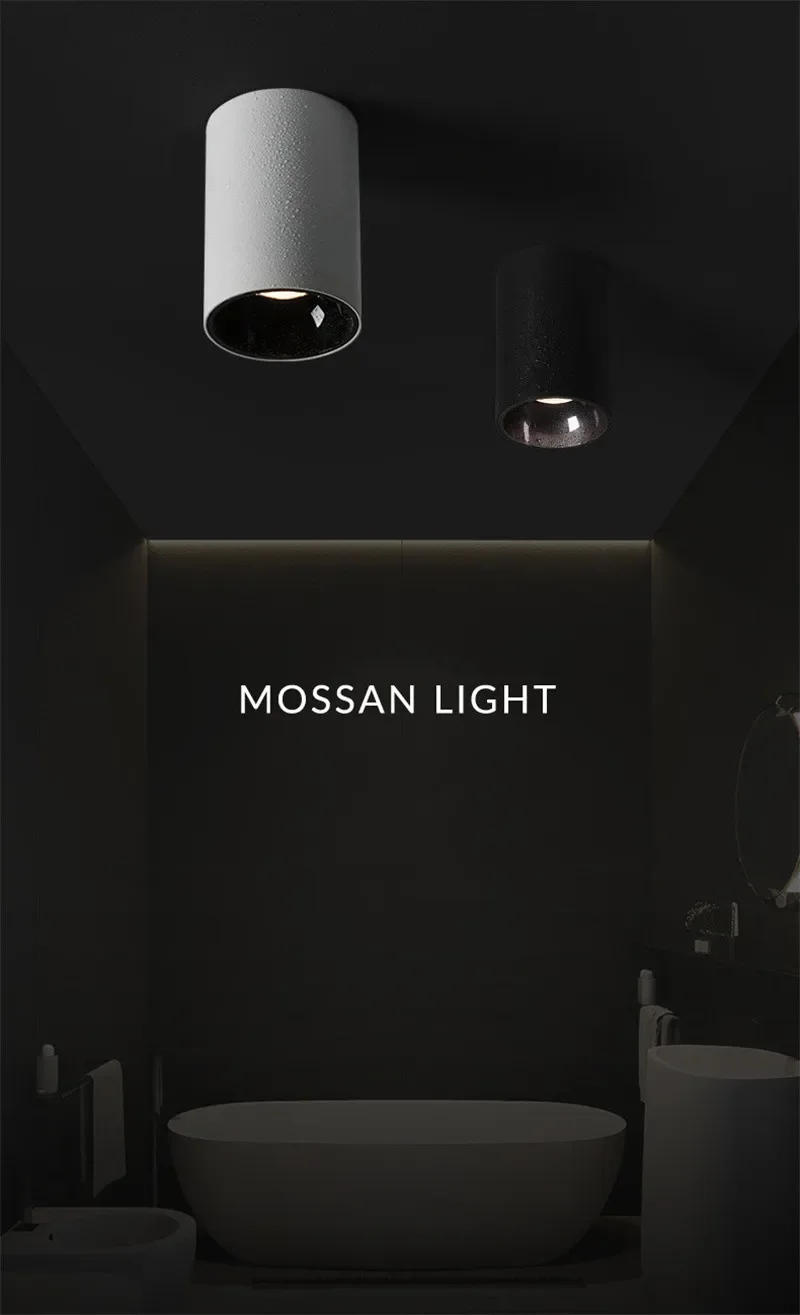 Description Picture 2 of itemCRI97 Led open waterproof IP65 downlight 15W 18W 25W outdoor balcony terrace hotel ceiling bathroom anti-fog spotlight toilet