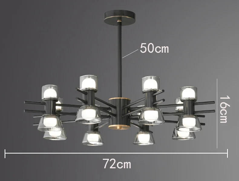 Description Picture 6 of itemItalian style minimalist living room pendant light Nordic luxury modern home decoration LED light dining room indoor lighting