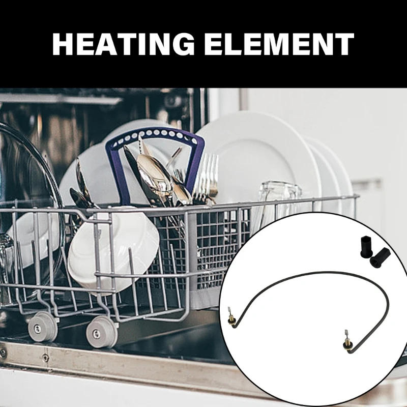 Description Picture 5 of item1150W Replacement Heating Part Dishwasher Heating Pipe Replacement Part Stainless Steel Texture Suitable for Dishwasher