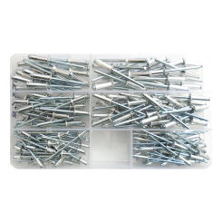 100Pcs Dome Head Blind Rivet Assorted Kit Rivets Assortment Furniture