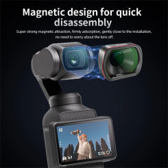 10X Macro Lens For DJI Osmo Pocket 3 Magnetic Camera Macro Lens Filter With HD Optical Glass And Aluminum Frame