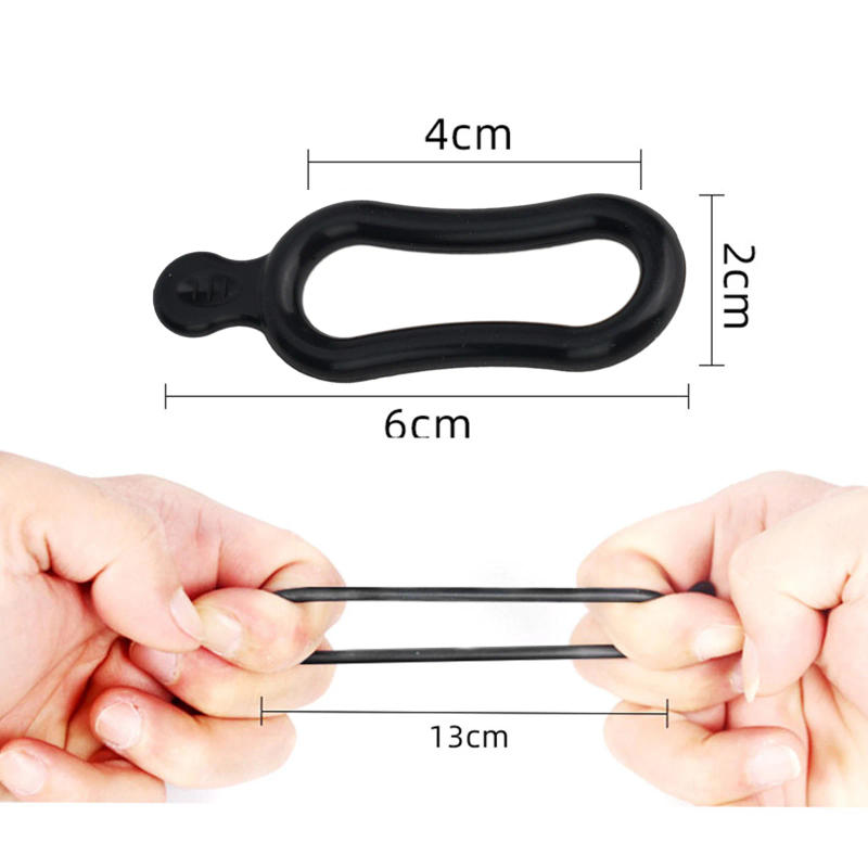 Description Picture 4 of item4pc/6Pc Bike Light Holder Bicycle Handlebar Silicone Elastic Straps Bandage Bike Headlight Rear Lamp Mount Rubber Accessories