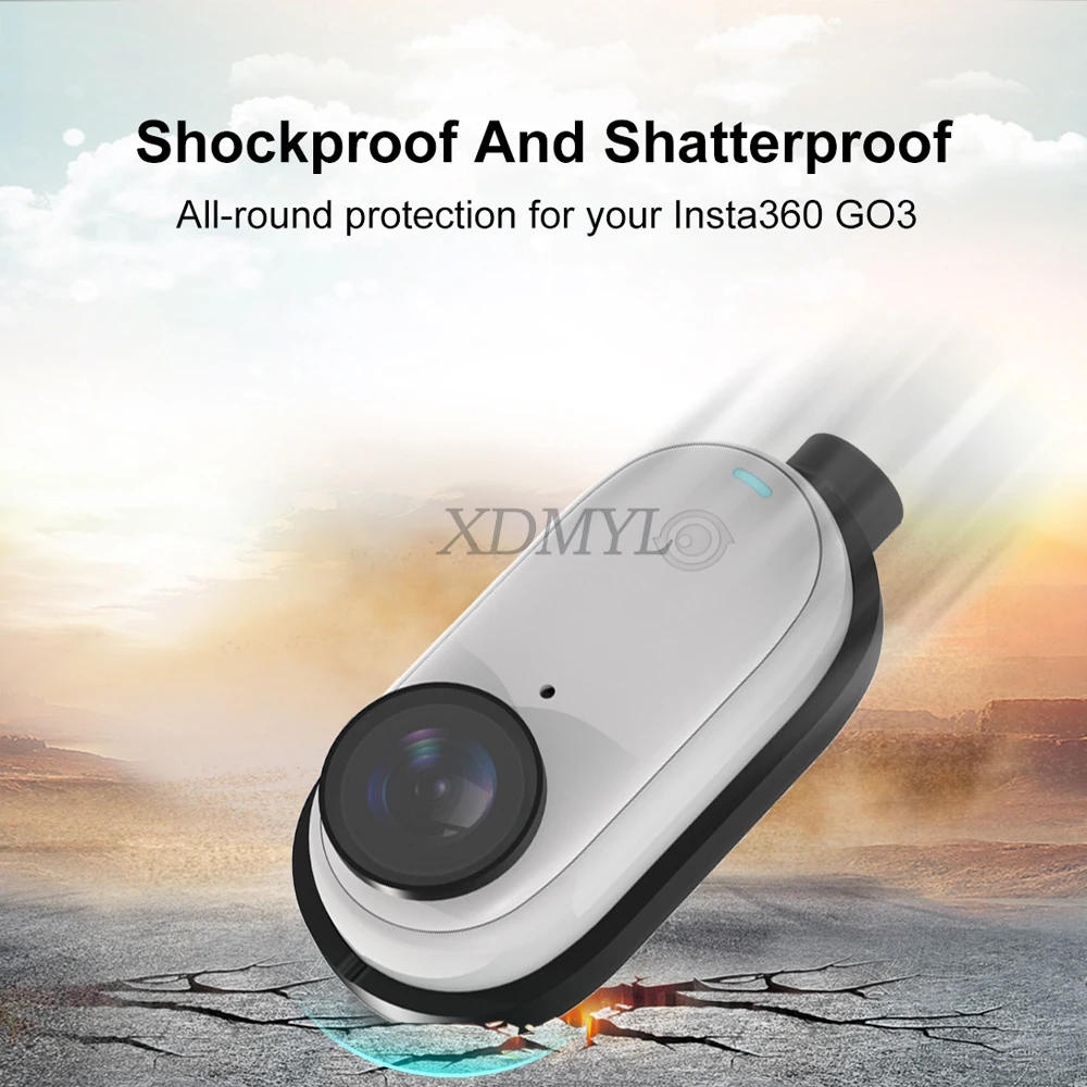 Description Picture 5 of itemFor Insta360 GO 3 Magnetic Frame Cage Anti-fall With 1/4 Interface Body Protection Shell For Insta360 GO 3S Camera Accessories