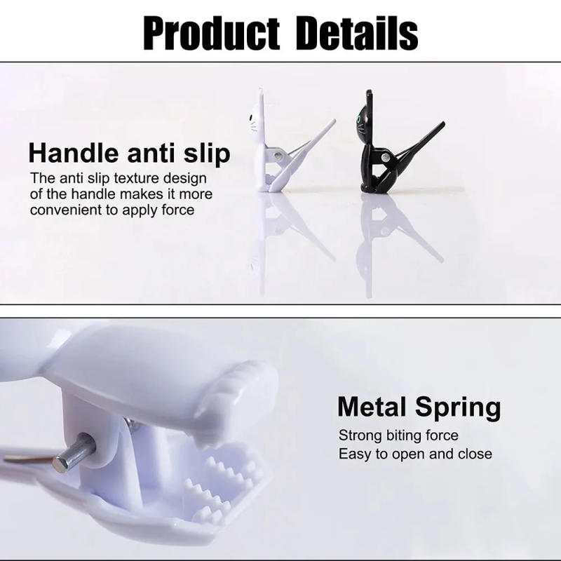 Description Picture 6 of item8Pcs/Set Cute Cat Plastic Clips Office Desk Organize And Store Household Clothespegs Clamp Snacks Sealing Clips