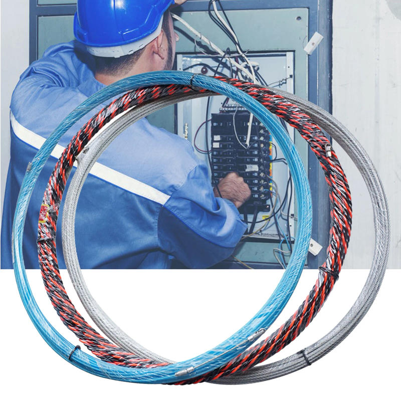 Description Picture 3 of itemUniversal Electrical Tape Electricity Cable Puller Kit Wire Puller Through Wall Wire Guide Device for Telecom Electrical Wall