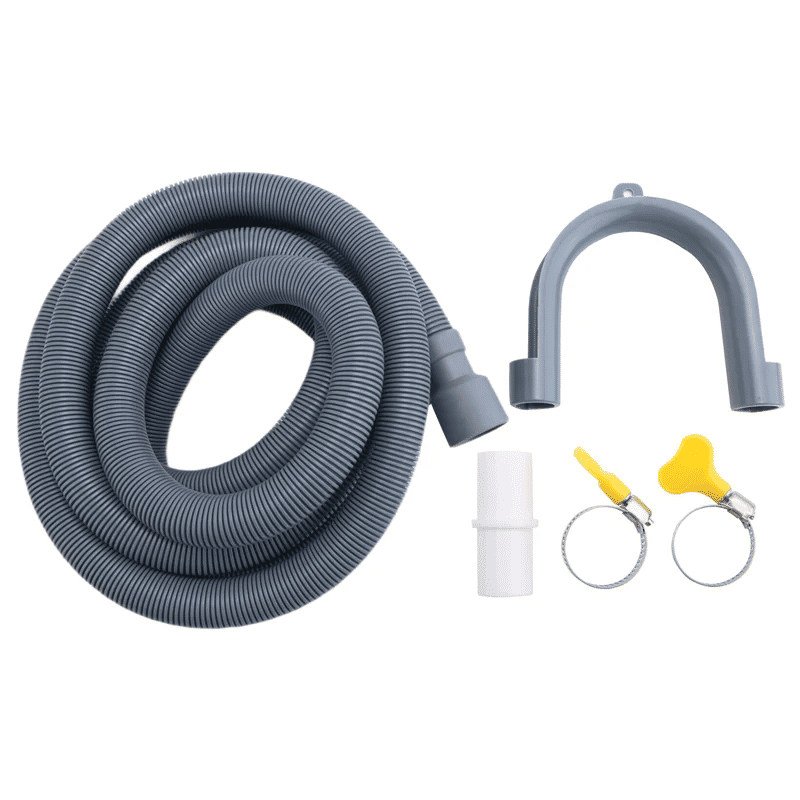 Description Picture 5 of itemB59B-Washing Machine Drain Hose 10 Ft Flexible Dishwasher Drain Hose Extension Kits Corrugated Washer Discharge Hose