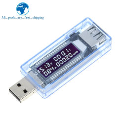 Voltage Meters Current Voltage Capacity Battery Tester USB Volt Current Voltage Doctor Charger Capacity Tester Meter Power Bank