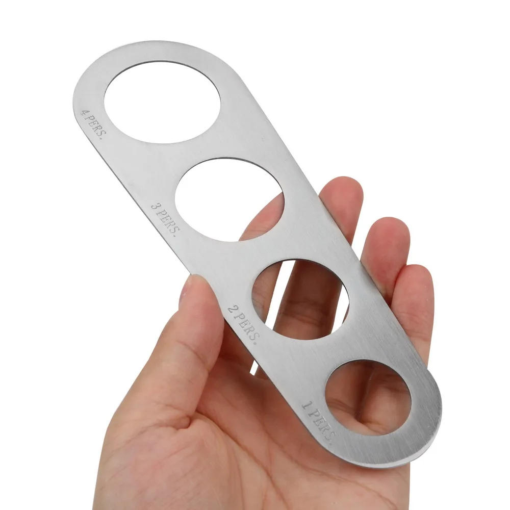 Description Picture 3 of item4 Holes Spaghetti Measurer Stainless Steel Kitchen Accessories 1Pcs Pasta Noodle Measure