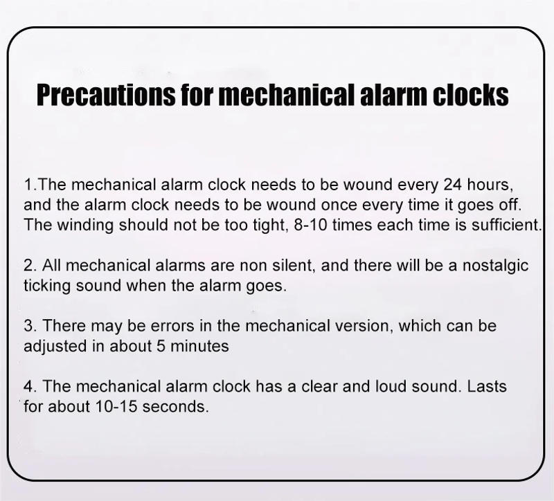 Description Picture 2 of itemMetal Cute High quality Durable 7cm Gift Clock Alarm clock Manual Wind Up Vintage Mechanical Gold Alarm 1Pcs 2018