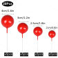 20pcs red