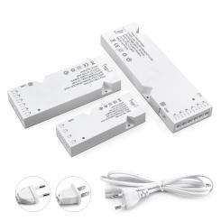 LED Lighting Transformer DC12V 2A 3A 5A 8A Power Supply Adapter Dupont Port LED Strip Driver Connector For Cabinet Closet Shelf