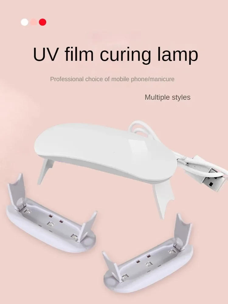 Description Picture 2 of itemPortable Nail Dryer Lamp UV LED Nail Light For Curing All Gel Polish USB Rechargeable Quick Dry Manicure Machine Nail Art Tools