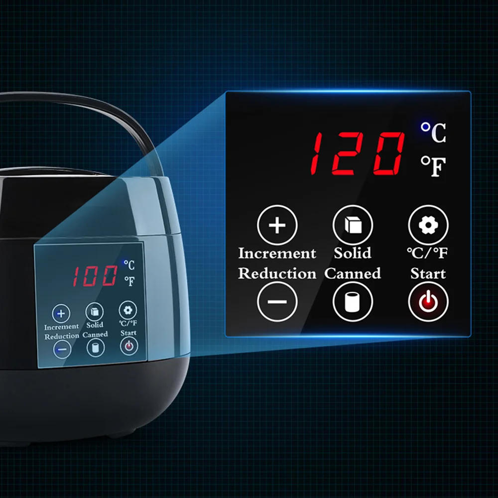 Description Picture 4 of itemWaxing Kit for Women Men Digital Wax Kit Suit for Sensitive Skin/Full Body/Bikini Painless Hair Removal Hard Wax Kit for Home