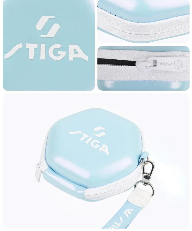 Description Picture 6 of itemSTIGA Hard Table Tennis Box Table Tennis Storage Box Portable Chain Ball for 4pcs table tennis ball