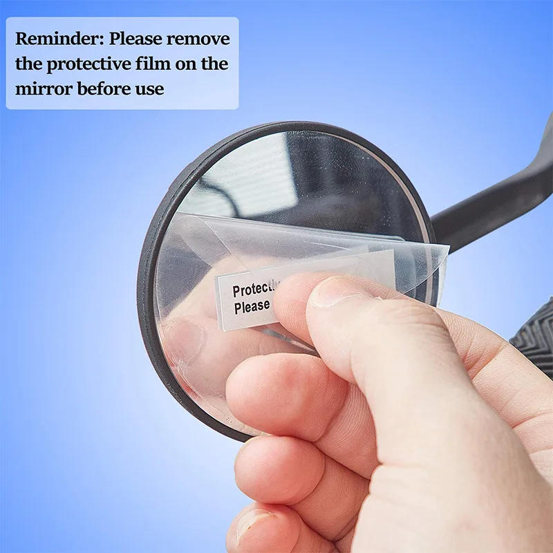 Description Picture 3 of itemUniversal Bicycle Rearview Mirror Adjustable Rotate Wide-Angle Cycling Handlebar Rear View for MTB Road Bike Accessories