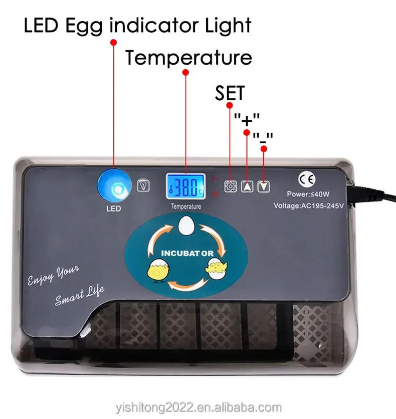 Description Picture 5 of itemHot Multifunctional 36 Eggs Mini Egg Incubator Automatically Chicken Duck Goose Quail Egg Hatching Machine