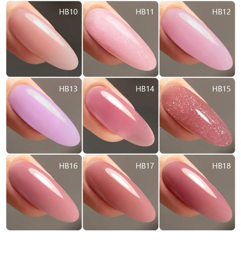 Description Picture 5 of itemCHUNSHU 15G Hema Free Extension Nail Gel Milky White Clear Pink Color Quickly Builder UV LED Hard Gel Nail Art Construction Tool
