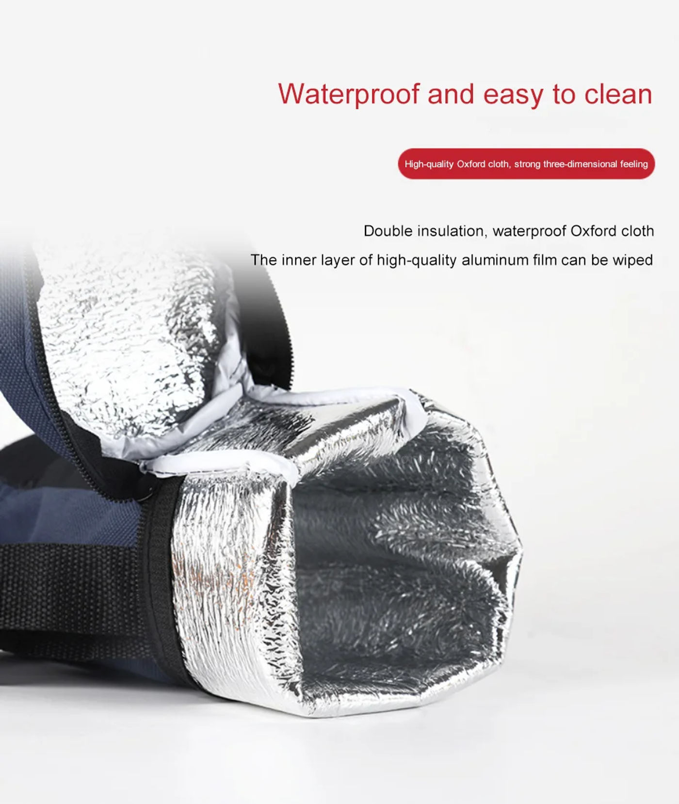 Description Picture 4 of itemOutdoor Camping Water Bottle Cooler Bag Universal Water Bottle Bag Large Capacity Thermal Insulation Bag Camping Accessories