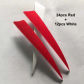 red and white
