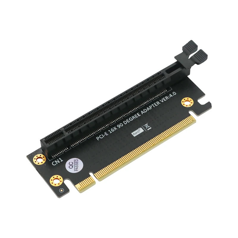 Description Picture 5 of itemPCI Express 4.0 16X Riser Card PCI-E to PCI-E 16X Slot 90 Degree Connectors High Speed PCIE X16 Convert Adapter for 1U 2U Server