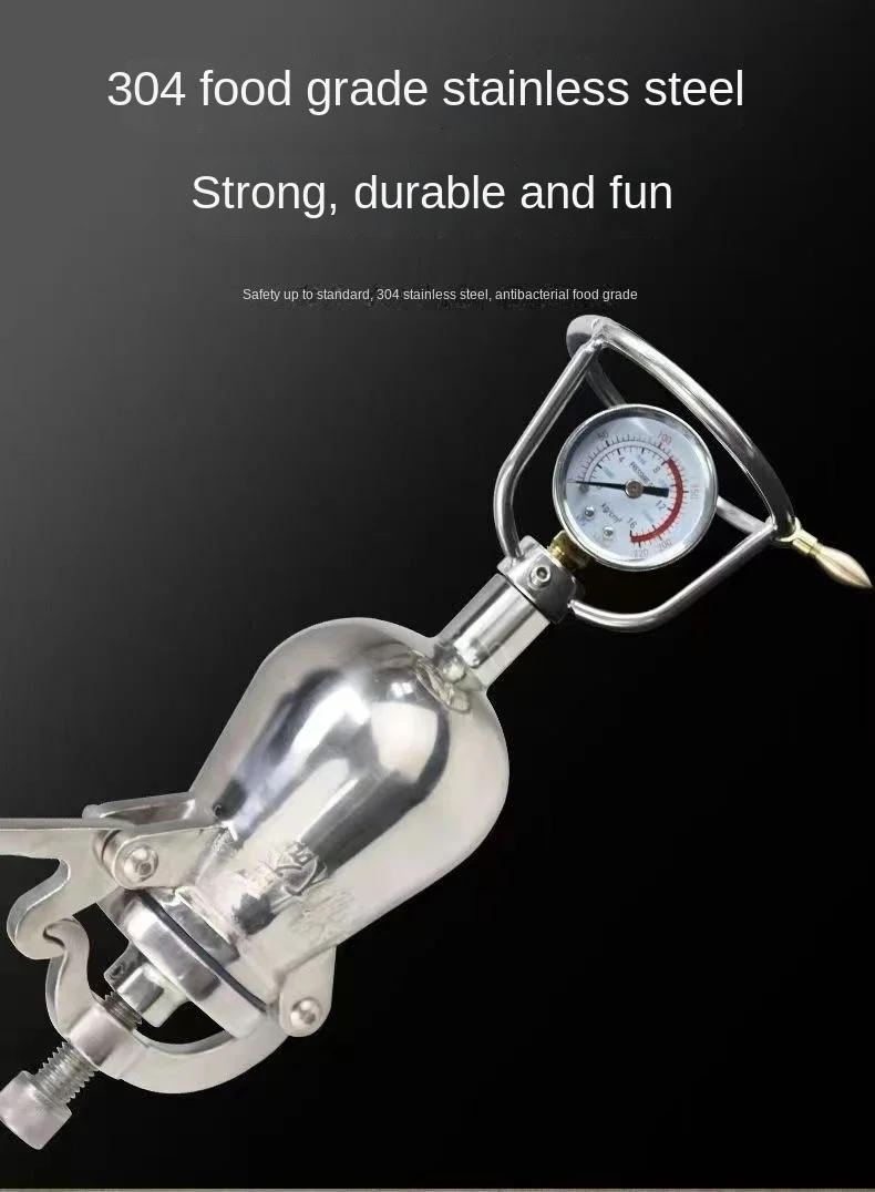 Description Picture 3 of item300ML 360ML 500ML Hand Popcorn Machine Open Firing Popcorn Puffing Machine Stainless Steel Mini Popper Manual Popcorn Maker