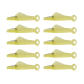 10pcs yellow