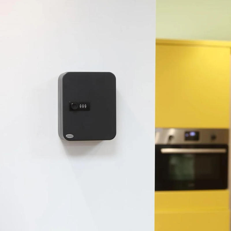 Description Picture 6 of itemLocking Key Organizer with Key/Code Lock Combination Key Cabinet 20 Key Hooks Key Cabinet Security Lock Box Locking Key Cabinet