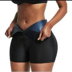 Sauna Sweat Short Pants Suits for Women High Waist Slimming Shorts Compression Thermo Workout Body Shaper
